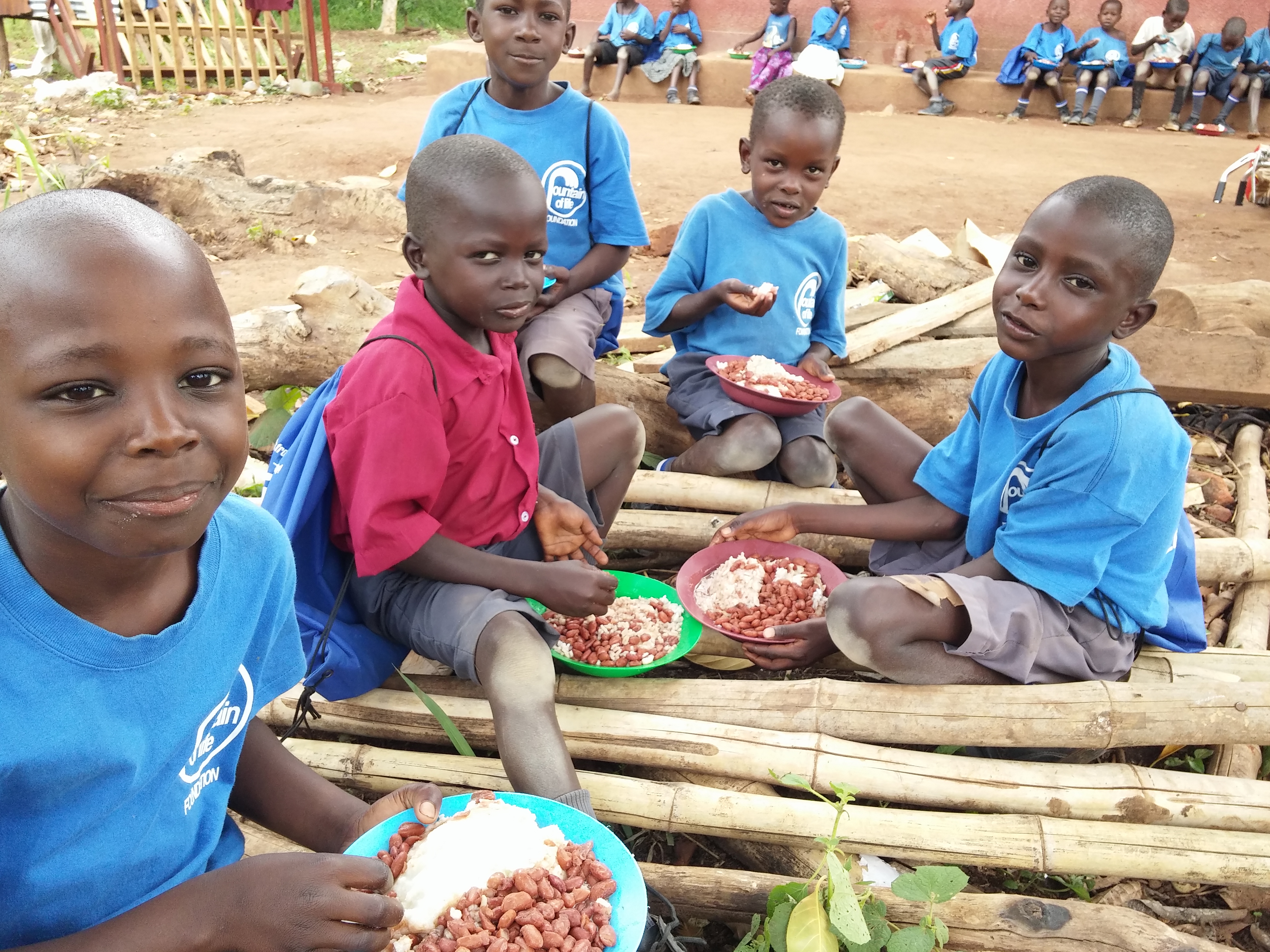 School children are now well-nourished under FOL’s Sponsorship Program