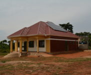 Medical Clinic with New Solar Panel